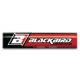 Blackbird, chránič na řidítka (na hrazdu) červená barva, logo Blackbird (7)