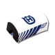 Blackbird, chránič na řidítka Pro Taper (28mm) bílá barva, logo Husqvarna