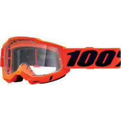 100%, brýle Accuri 2 GOGGLE ORANGE - čiré sklo