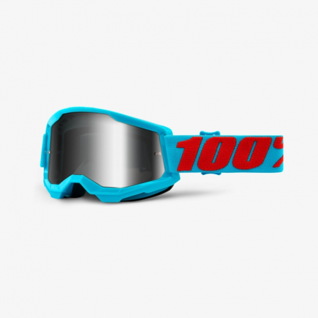 100%, brýle Strata 2 SUMMIT - stříbrné zrcadlové sklo