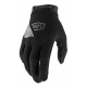 100%,rukavice Cross/Enduro, model Ridecamp Gloves Black, černá barva, velikost S