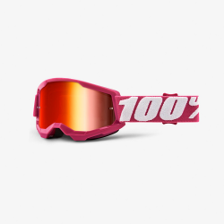 100%, brýle Strata 2 YOUTH GOGGLE FLETCHER - červené zrcadlové sklo