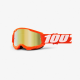 100%, brýle Strata 2 YOUTH GOGGLE ORANGE - zlaté zrcadlové sklo