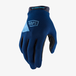 100%,rukavice Cross/Enduro, model Ridecamp NAVY, modrá barva, velikost M