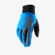 100 PROCENT (2022) RĘKAWICE CROSS/ENDURO MODEL HYDROMATIC BRISKER BLUE (WODOODPORNE) KOLOR NIEBIESKI ROZMIAR S STARY KOD 10010-0