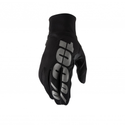 100%,rukavice Cross/Enduro, model Hydromatic Black (nepromokavé), černá barva, velikost XXL