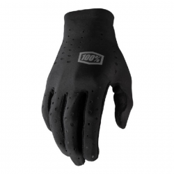100%, rukavice Sling Black, černá barva, velikost S