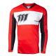 111 Racing, dres Moto 111.3 - REDRISK, barva červená/bílá/černá, velikost L