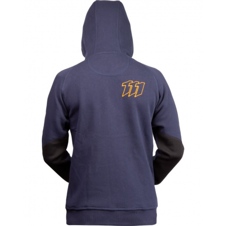 111 Racing, mikina Modern, modrá barva, velikost XL