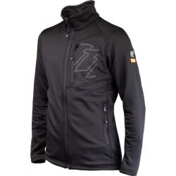 111 Racing, mikina Jet Black, černá barva, velikost XL
