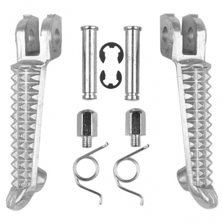 Biketec, sada stupaček s držáky, Yamaha YZF R1 '98-11, YZF R6 '99-12, YZF R6S '03-09, stříbrná barva