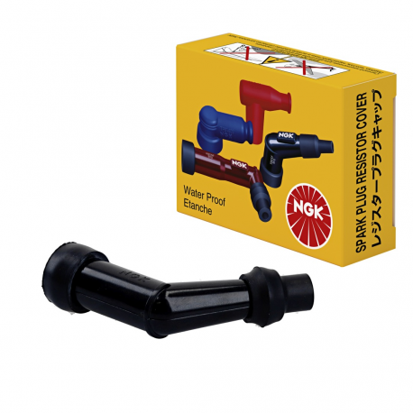NGK, fajfka na svíčku (NR 8405) ebonitová, (120 ST.) černá barva