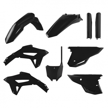 Polisport, sada plastů, Honda CRF 250R '22' CRF 450R '21-'22, černá barva
