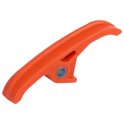 Polisport, kluzák řetězu, KTM SX 65 '09-'22 SX/EXC 125/150/200/250 '07-'10 SX-F '07-'10 EXC-F '8-'11, oranžová barva