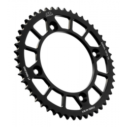 JT, duralová rozeta 4486 47 RACELITE KTM SX 85 '04-'18, 105 XC '07-'11 (448647JTA) (řetěz 428) černá barva