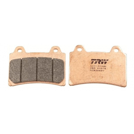 TRW Lucas, brzdové destičky, KH123 Sinter Street Yamaha FZR 750/1000 GENESIS '86-'88, TRX 850 '96-'99, FJ 1200 '91-'95, XJR 120
