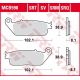TRW Lucas, brzdové destičky, KH196 Sinter ROAD/TRACK Honda CBR 250R '88-'94/'11-'14, CB 600 HORNET '98-'15, CBF 600 '04-'10, VT