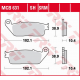 TRW Lucas, brzdové destičky, KH196 Sinter Yamaha RA 125/400 X-MAX '17-, YP 125/250 X-MAX '10-'16, YP 400 X-MAX '13-'16, přední,