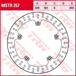 TRW Lucas, přední brzdový kotouč, BMW F 800GT '13-, S 1000R '13-, S 1000RR '09-'18, K 1200S '07-'09, K 1300GT '09-'11, K 1300R