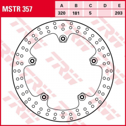 TRW Lucas, přední brzdový kotouč, BMW R 850R/RT '01-'07, R 1100S '01-'05, R 1150R/RS/RT '04-'06, K 1200S/GT '05-'08, K 1200LT