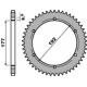 PBR, rozeta 223 51 C45 Husqvarna WR 250 '83-'84, WR/CR 250 '80, WR 350 '81-'88, WR/CR 400 '81-'89, CR 400/430 '81-