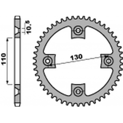 PBR, rozeta 4303 42 C45 Honda TRX 200 '91-'97, TRX 400 '99-'14 (JTR1350.42) (řetěz 520)