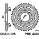 PBR, rozeta 4350 43 C45 Honda CB 500 '94-'03, CB 750 '91-'03, VT 600 SHADOW '90-'04 (JTR1332.43) (řetěz 525)