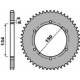 PBR, rozeta 463 46 C45 Kawasaki KMX 125 '86-'03, KMX 200 '88-'92 (JTR463.46) (řetěz 428) (STD.-4)