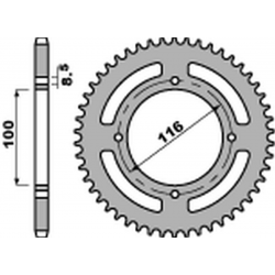 PBR, rozeta 467 53 C45 Kawasaki KX 80/85 '86-'12 (JTR461.53) (řetěz 420)