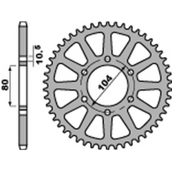PBR, rozeta 478 48 C45 Kawasaki Z 1000/SX '03-'20, ZX-10R/RR '04-'20, ZX-6R '98-'20, ER-6N '06-'17, VERSYS 650 '07