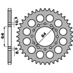 PBR, rozeta 811 41 C45 Suzuki DR 200S/SE '86-'19, GSX 250 KATANA '82-'84 (JTR814.41) (řetěz520)