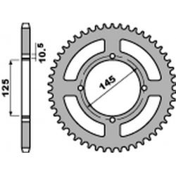PBR, rozeta 857 49 C45 Yamaha XT 600 '83-'89, XT 600Z Tenere '87-'89, XTZ 660 Tenere '91-'00, XV 125 VIRAGO '97-'0