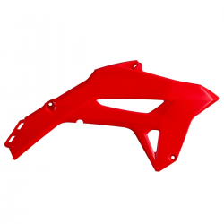 Polisport, kryty chladičů (komplet), Honda CRF 250R '22' CRF 450R '21-'22, červená barva