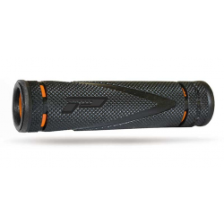 Progrip, gripy PG838 ATV (22+22mm, délka125mm), barva černá/oranžová (dvousměsové) (838-SA-201 838-201 SA)