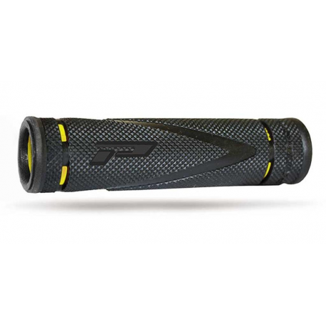 Progrip, gripy PG838 ATV (22+22mm, délka125mm), barva černá/žlutá (dvousměsové) (838-SA-202 838-202 SA)