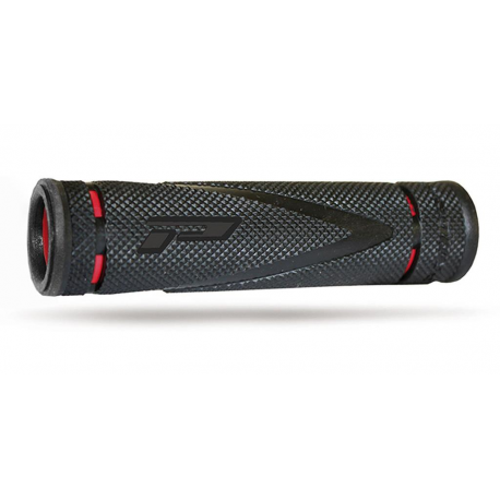 Progrip, gripy PG838 ATV (22+22mm, délka125mm), barva černá/červená (dvousměsové) (838-SA-149 838-149 SA)