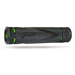 Progrip, gripy PG838 ATV (22+22mm, délka125mm), barva černá/zelená (dvousměsové) (838-SA-198 838-198 SA)