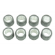 Athena, válečky variátoru 8 ks. 28 X 19,9 mm 18 gr. Honda SILVER WING 400