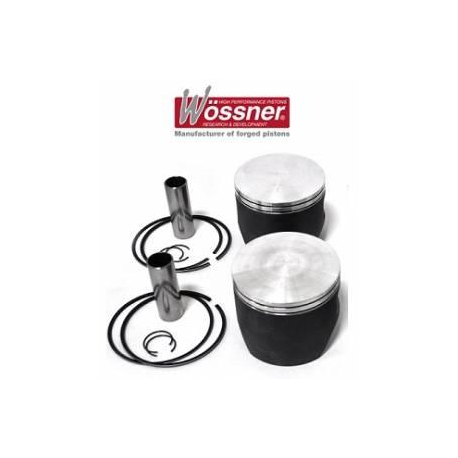Wossner, sada pístů, Kawasaki (2T) SX/SC/TS/X2 650 '86-'96 ( 77,38mm) (+1,50mm ) ( vodní skutr )(čep 18mm)