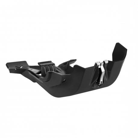 Polisport, kryt pod motor, Fortress Skid Plate, Honda CRF 250R '22-'23 CRF 450R '21-'23, černá barva