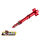 FM-Parts, regulační šroub bohatosti směsi Keihin (FUEL MIXTURE SCREW), červená barva