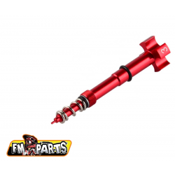 FM-Parts, regulační šroub bohatosti směsi Keihin (FUEL MIXTURE SCREW), červená barva