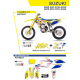 UFO, sada plastů + sada polepů, Suzuki RMZ 250 '19-'22 Patriot, žlutá barva