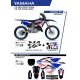 UFO, sada plastů + sada polepů, Yamaha YZ 125 '22 Patriot, černá barva