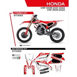 UFO, sada polepů, Honda CRF 250R '22 Stokes, červená barva