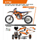 UFO, sada polepů, KTM SX 125 '19-'22 Stokes, černá barva