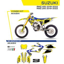UFO, sada polepů, Suzuki RMZ 250 '19-'22 Akaishi, žlutá barva