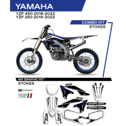 UFO, sada polepů, Yamaha YZF 250 '19-'22 Stokes, bílá barva