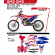 UFO, sada polepů, Gas Gas MC 125 '21-'22 Patriot, červená barva