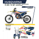 UFO, sada polepů, Husqvarna TC 125 '19-'22 Patriot, OEM barva (bílá/modrá)